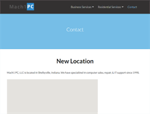 Tablet Screenshot of mach1pc.com